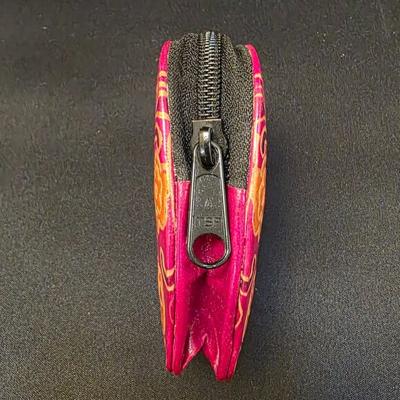 Day of the Dead Dia De Los Muertos sugar skull coin purse leather - Picture 3 of 7